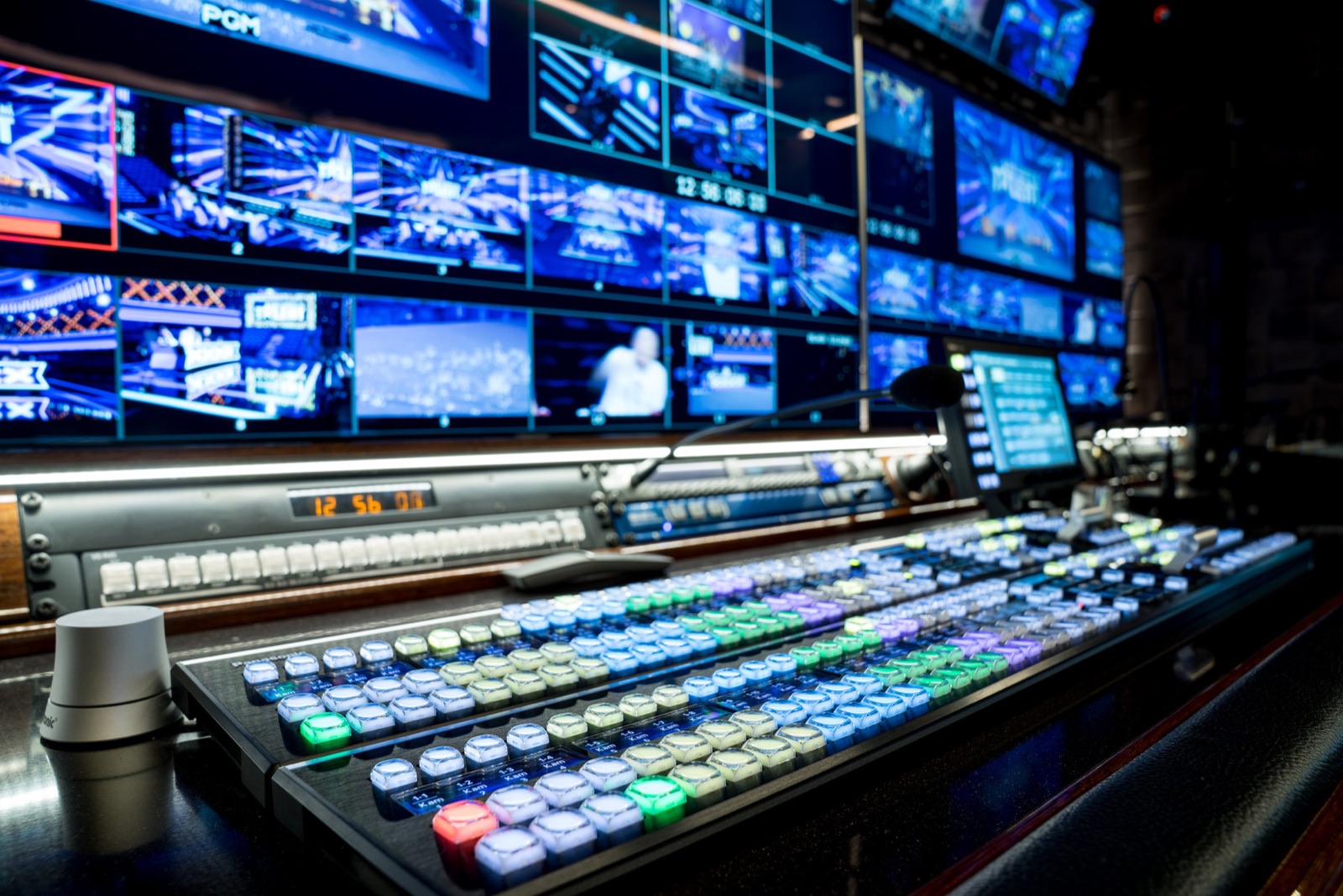OB Van interior